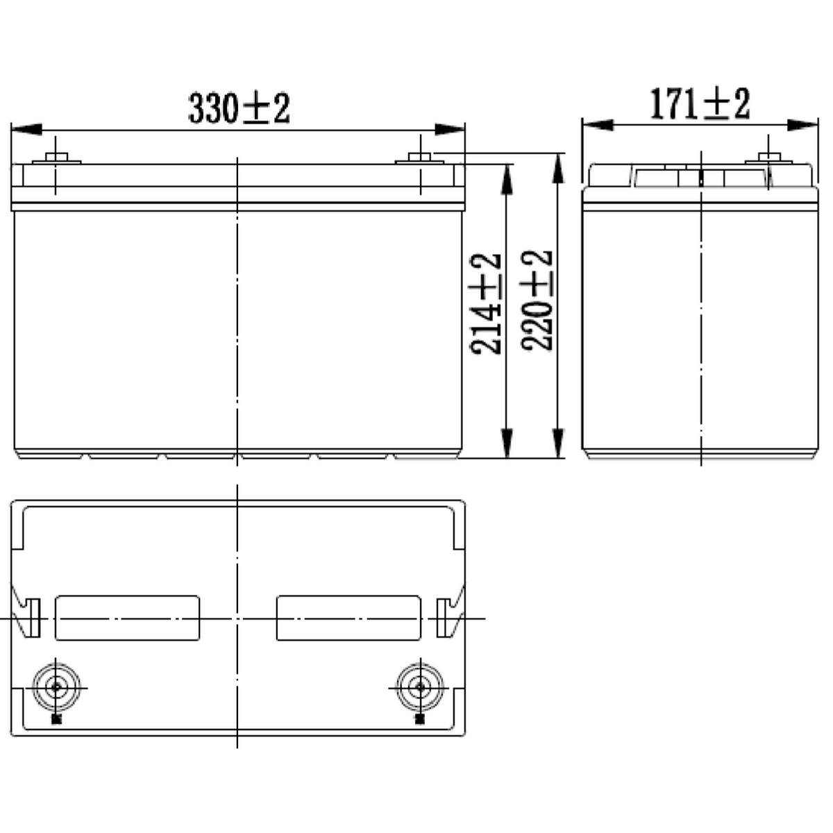 Аккумуляторная батарея MNB Battery MM 100-12